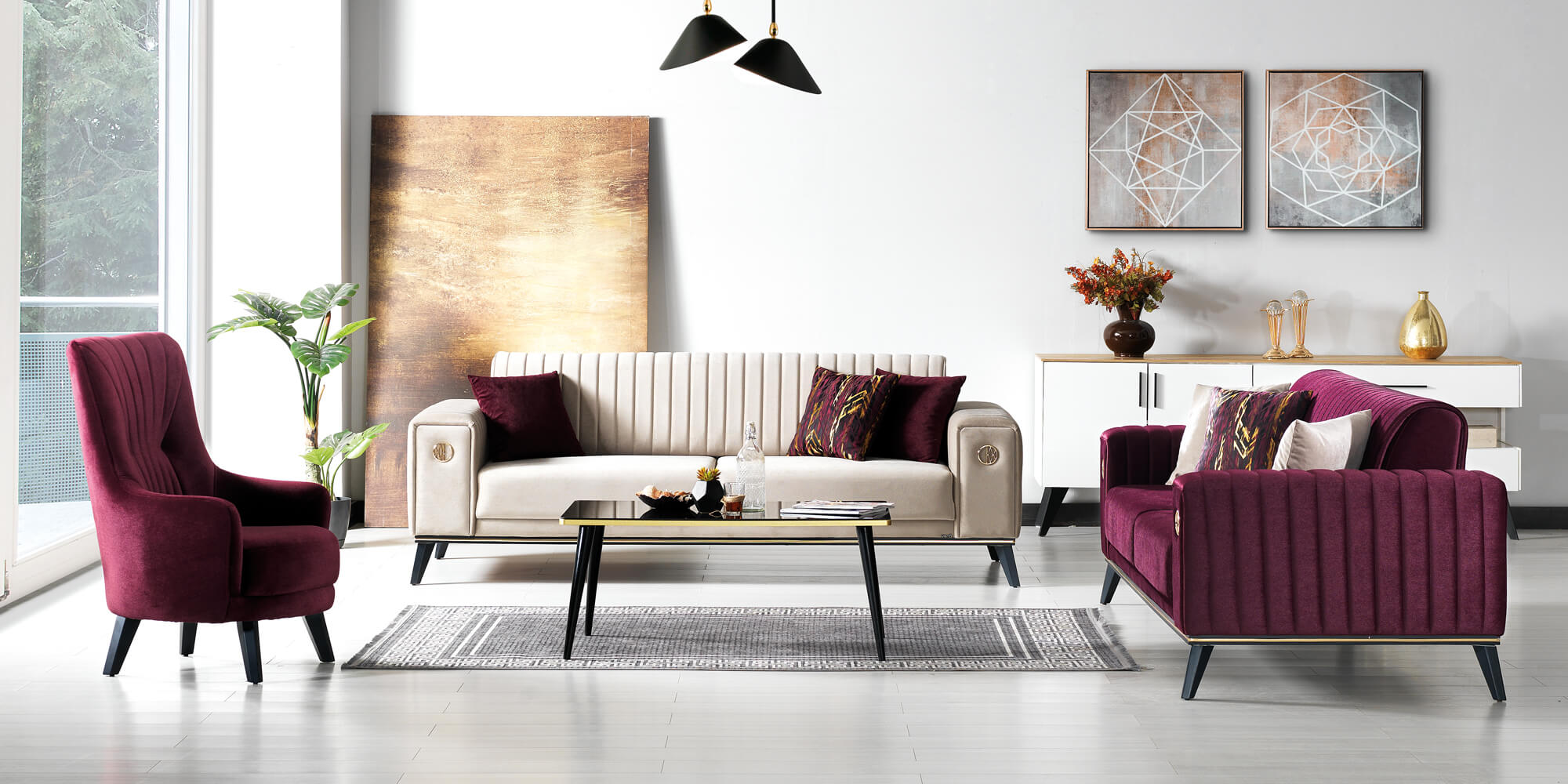 NEPAL – Couchgarnitur 1