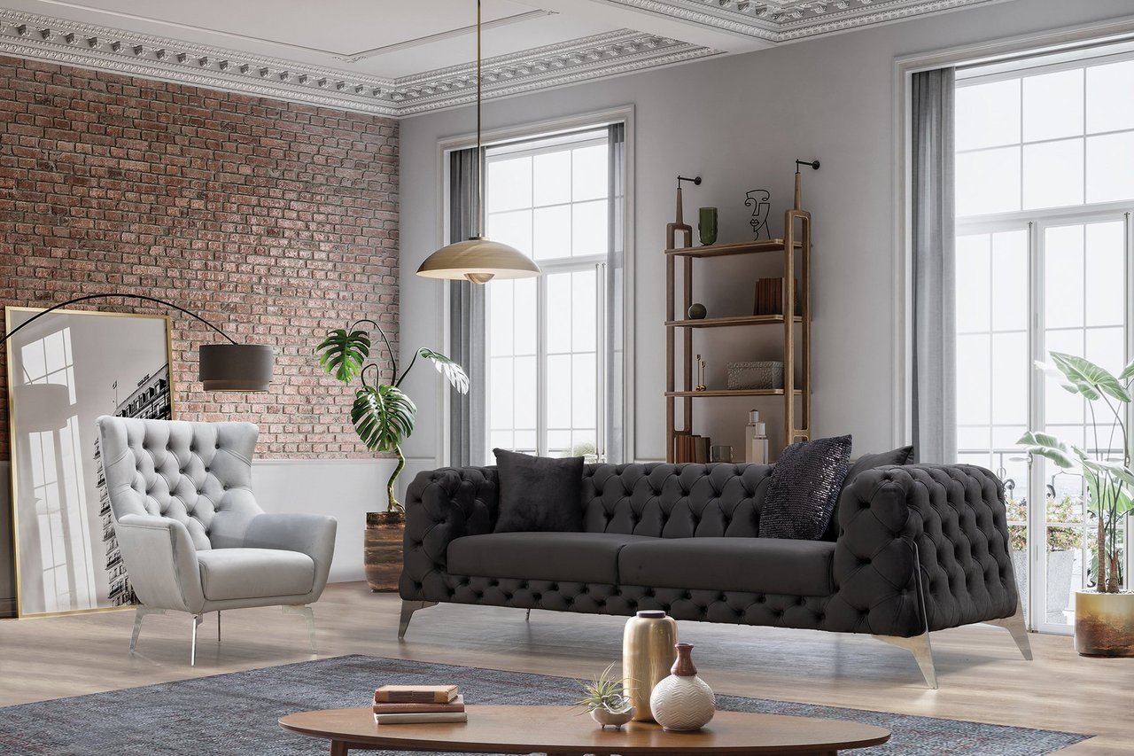 MODERN CHESTER – Couchgarnitur 4