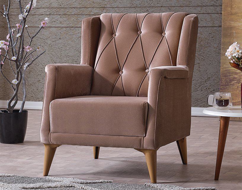 Hanedan Couchgarnitur Beige 4