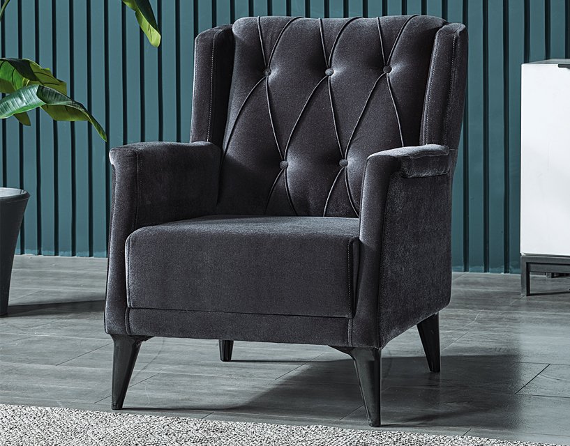 Hanedan Couchgarnitur Grau 4