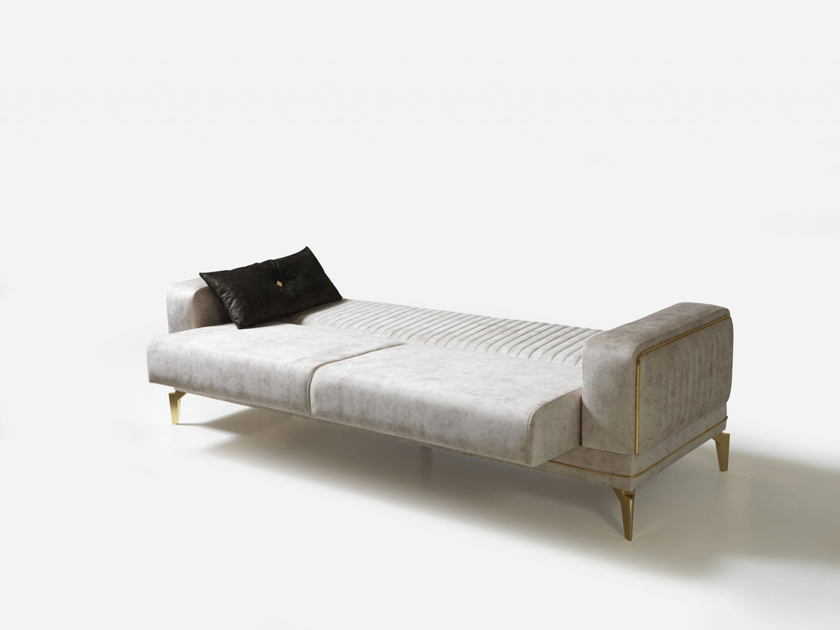 Tuana Couchgarnitur Beige Gruen 2